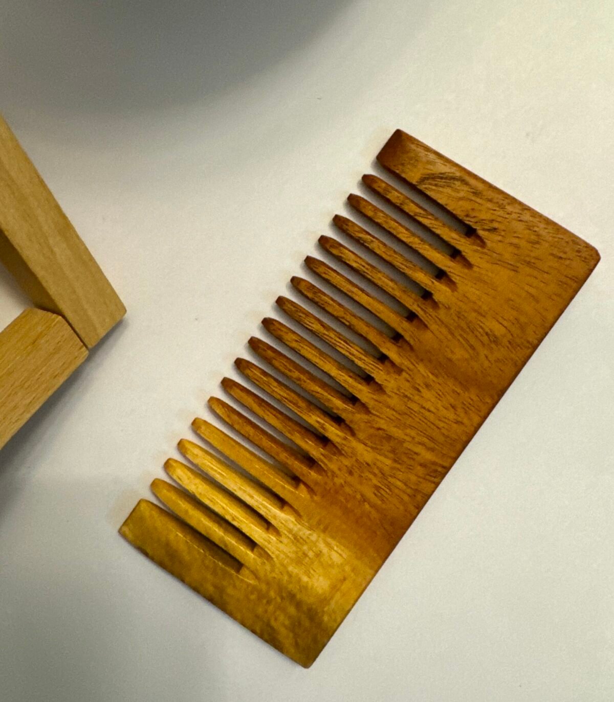 Nourishing Wooden Comb for Men – Oil Infused Grooming Tool - Good Origins Store