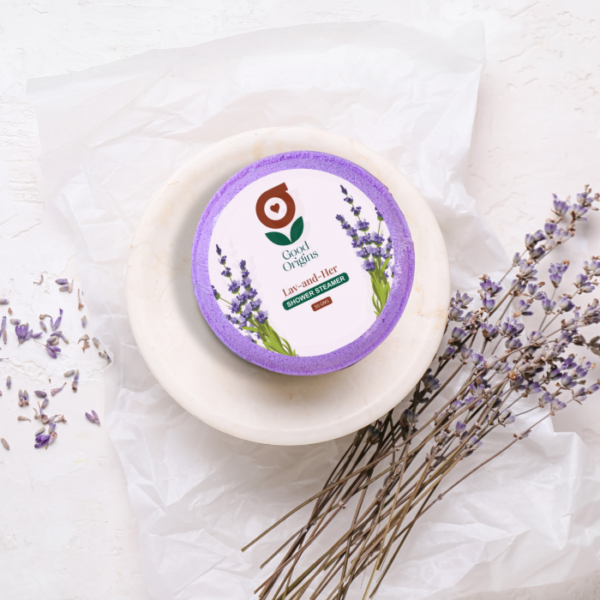 Lavender Shower Steamer – Organic Lavender Aromatherapy