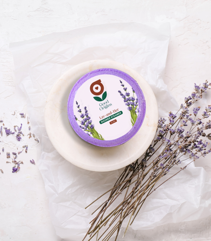 Lavender Shower Steamer – Organic Lavender Aromatherapy