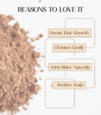 Finely Ground Shikakai Powder – Organic & Chemical-Free Hair Wash Powder